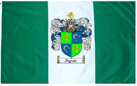 Agrelo family crest coat of arms flag