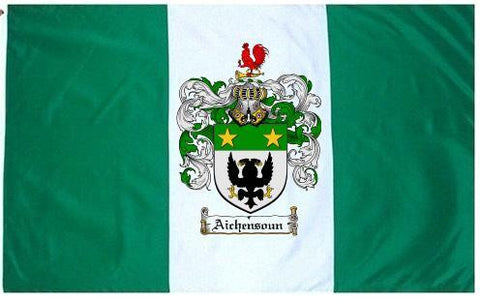 Aichensoun family crest coat of arms flag