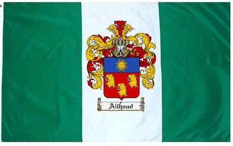 Ailhaud family crest coat of arms flag