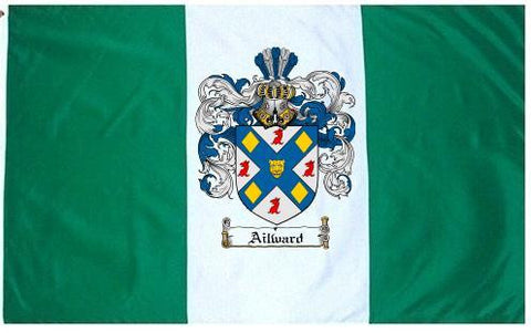 Ailward family crest coat of arms flag