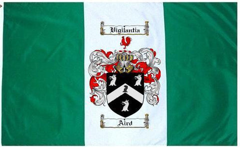 Aird family crest coat of arms flag