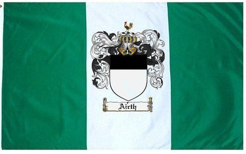 Airth family crest coat of arms flag