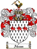 Akum coat of arms family crest download