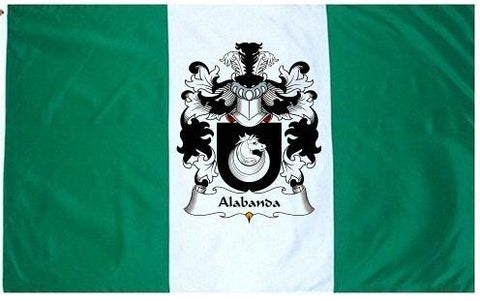 Alabanda family crest coat of arms flag