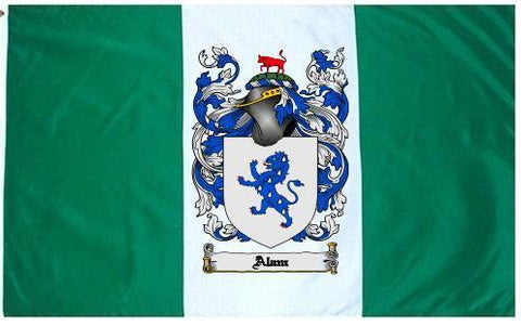 Alam family crest coat of arms flag