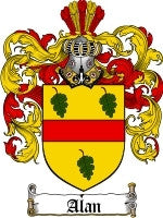 Alan coat of arms family crest download