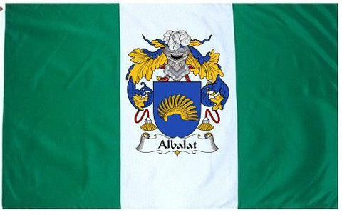 Albalat family crest coat of arms flag