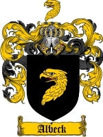 Albeck coat of arms family crest download