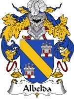 Albelda coat of arms family crest download