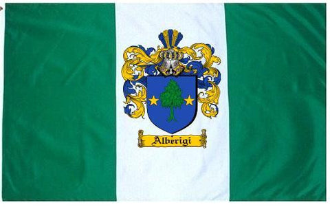 Alberigi family crest coat of arms flag