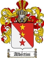 Albertini coat of arms family crest download