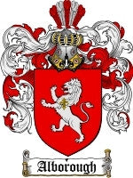 Alborough coat of arms family crest download