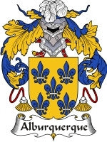 Alburquerque coat of arms family crest download