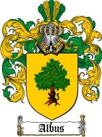 Albus coat of arms family crest download