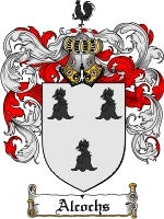 Alcochs coat of arms family crest download