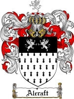 Alcraft coat of arms family crest download