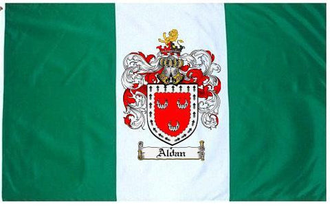 Aldan family crest coat of arms flag