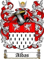 Aldas coat of arms family crest download