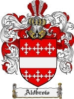 Aldbrow coat of arms family crest download