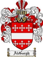 Aldburgh coat of arms family crest download
