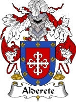 Alderete coat of arms family crest download