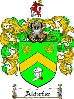 Alderfer coat of arms family crest download