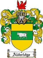 Alderidge coat of arms family crest download