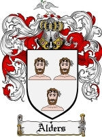 Alders coat of arms family crest download