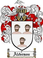 Alderson coat of arms family crest download
