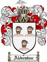 Alderston coat of arms family crest download