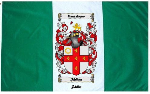 Aldine family crest coat of arms flag