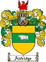 Aldridge coat of arms family crest download