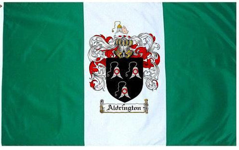 Aldrington family crest coat of arms flag