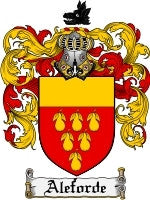 Aleforde coat of arms family crest download