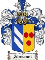 Alemanni coat of arms family crest download