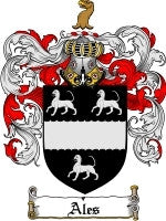 Ales coat of arms family crest download