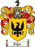 Algie coat of arms family crest download