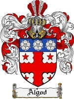 Algod coat of arms family crest download