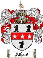 Alhard coat of arms family crest download