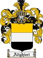 Alighieri coat of arms family crest download