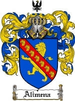 Alimena coat of arms family crest download