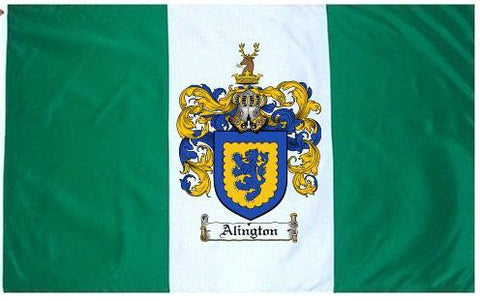 Alington family crest coat of arms flag