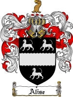 Alise coat of arms family crest download