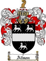 Alison coat of arms family crest download