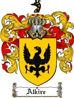 Alkire coat of arms family crest download