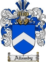 Allamby coat of arms family crest download