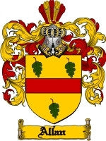 Allan coat of arms family crest download
