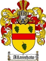 Allanshaw coat of arms family crest download