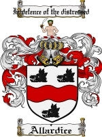 Allardice coat of arms family crest download