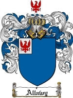 Allawy coat of arms family crest download